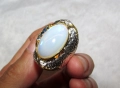 925 Сребърен пръстен етиопски опал 13 карата, снимка 4