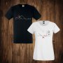 Тениски за двойки - Свети Валентин - мъжка тениска + дамска тениска , снимка 1 - Тениски - 27767662