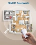 2 броя Безжични контакти с дистанционно + стенен бутон, 3680W, 30м, снимка 4