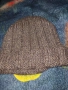 Топла ръчно плетена мъжка шапка, снимка 2