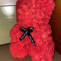 Мече от рози, снимка 1 - Романтични подаръци - 43085203