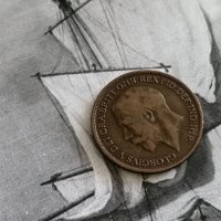 Монета - Великобритания - 1 пени | 1917г., снимка 2 - Нумизматика и бонистика - 28055584
