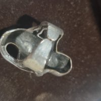 Регулируем пръстен Chameleon античен сребърен месинг, снимка 3 - Пръстени - 43331130