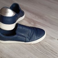 Тъмно сини кожени обувки Next/38, снимка 7 - Дамски ежедневни обувки - 40695933