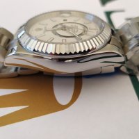 Мъжки часовник ROLEX SKY-DWELLER 42мм двойно часово време клас 5А+, снимка 7 - Мъжки - 28262427