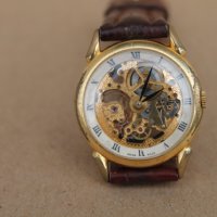 Швейцарски мъжки часовник ''Skeletron'', снимка 2 - Мъжки - 43240736