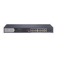 Продавам POE SWITCH HIKVISION DS-3E0520HP-E 16 PORT GIGABIT UNMANAGED, снимка 1 - Суичове - 43853184