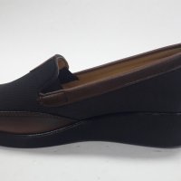 Дамски обувки VANETTI -ОРТОПЕДИЧНИ,черни с кафяви мотиви модел 113290, снимка 11 - Дамски ежедневни обувки - 32317021