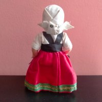 Колекционерска кукла France Celluloid 15 см, снимка 6 - Колекции - 44065609