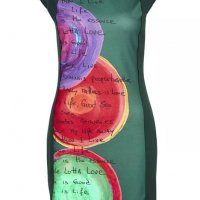 Desigual Lel Verde - страхотна рокля, снимка 1 - Рокли - 29023195