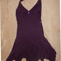 Елегантна рокля в лилаво , снимка 11 - Рокли - 27747913