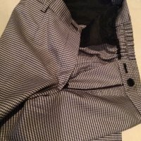 Елегантен панталон-дребен пепит,L/XL, снимка 3 - Панталони - 33074318