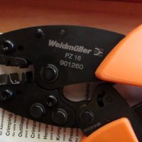 Weidmüller PZ 16 - Истинските Profi Kримпклещи 6/10/16mm² !!!ORIGINAL Weidmüller - MADE IN GERMANY!!, снимка 3 - Клещи - 26537724