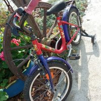 Детско колело с помощни колелета, снимка 3 - Велосипеди - 34802128