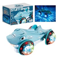 Детска музикална кола - акула със светещи гуми, снимка 3 - Коли, камиони, мотори, писти - 43435151