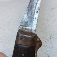 старо военно ножче 125 "PFADFINDER" SOLINGEN - WW2, снимка 8 - Антикварни и старинни предмети - 34870553