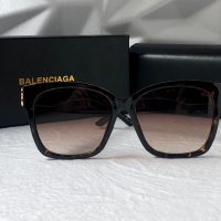 Balenciaga дамски слънчеви очила котка котешки очи 2 цвята, снимка 6 - Слънчеви и диоптрични очила - 40789932