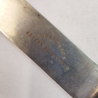 Нож с дръжка от Слонова кост , снимка 2 - Антикварни и старинни предмети - 44118053
