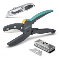 Ножица многофункционална Wolfcraft комплект с макетен нож и остриета 13 мм, MegaCut S, снимка 1 - Други инструменти - 39203348
