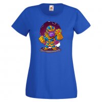 Дамска тениска Marvel Thanos Игра,Изненада,Подарък,Геймър,, снимка 1 - Тениски - 36786075