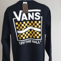 VANS Classic Fit Size L ОРИГИНАЛ! НОВО! Мъжка Тънка Памучна Блуза!, снимка 3 - Блузи - 43186918