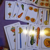 Naipes cartas espanolas нови Испански маркови карти пластик 52+2 Таро карти, снимка 12 - Карти за игра - 43762933