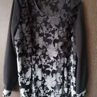 Нова дамска официална блуза XL с етикет, снимка 1 - Блузи с дълъг ръкав и пуловери - 40411450