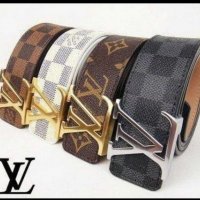 мъжки колан Louis Vuitton спортно елегантен модел за дънки панталон, снимка 11 - Колани - 27915318