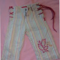 раирани панталонки до коляното, снимка 2 - Детски къси панталони - 37261057