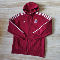 Оригинално мъжко горнище Adidas x F.C. Bayern Munchen, снимка 2 - Спортни дрехи, екипи - 44855905