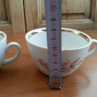 Руски порцелан чаши за чай , снимка 2 - Антикварни и старинни предмети - 38583872
