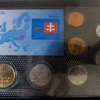 Комплектен сет - Словакия в крони , 7 монети, снимка 2 - Нумизматика и бонистика - 37783156