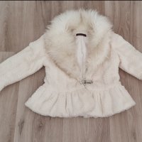 Меко палтенце за принцеса , снимка 1 - Детски якета и елеци - 34759407