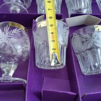 Стари руски кристални чаши, снимка 4 - Антикварни и старинни предмети - 33617261