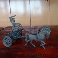 бронзова гръцка колесница от Акропула 1936г. , снимка 2 - Антикварни и старинни предмети - 32501289