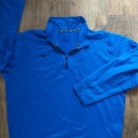 Nike Dri-Fit 1/2 Zip Top Mens - страхотна мъжка блуза, снимка 3 - Спортни дрехи, екипи - 36661353
