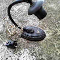 Стара настолна лампа, снимка 1 - Антикварни и старинни предмети - 43943941