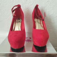 Обувки на платформа, снимка 4 - Дамски елегантни обувки - 32878995