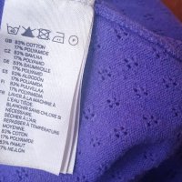 H&M лилава жилетка - Отлична!, снимка 7 - Детски пуловери и жилетки - 43317237