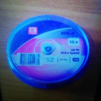 Нови DVD +R дискове 10 бр. , снимка 2 - Други - 34786967