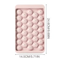 33 бр топче топчета пластмасова форма за лед фондан шоколад и др, снимка 3 - Форми - 43523910