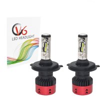 Комплект LED диодни крушки за фарове Automat, H4, 6000lm, 60W, снимка 1 - Аксесоари и консумативи - 27834502