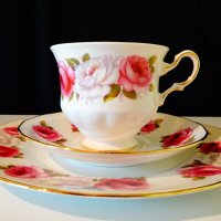 Чаша английски порцелан Queen Anne Bone China. , снимка 5 - Чаши - 33143042