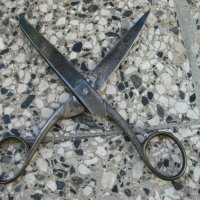 Британска шивашка ножица, снимка 5 - Антикварни и старинни предмети - 28486342