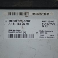 Компютър Двигател за Mercedes-Benz, A 111 153 05 79, Siemens 5WK9 0386 [4], снимка 3 - Части - 39745405