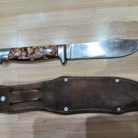 Стар български ловен нож Вихрен 26см., снимка 2 - Ножове - 43316674