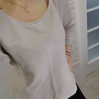 Maison Scotch дамска бежова блуза XL , снимка 6 - Блузи с дълъг ръкав и пуловери - 38883133