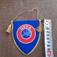 Старо флагче UEFA, снимка 2 - Колекции - 38580874