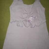 Трикотажна  детска рокля с презрамки размер 122, нова, снимка 6 - Детски рокли и поли - 33609989