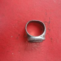 Бронзов пръстен с камък , снимка 2 - Пръстени - 43208848
